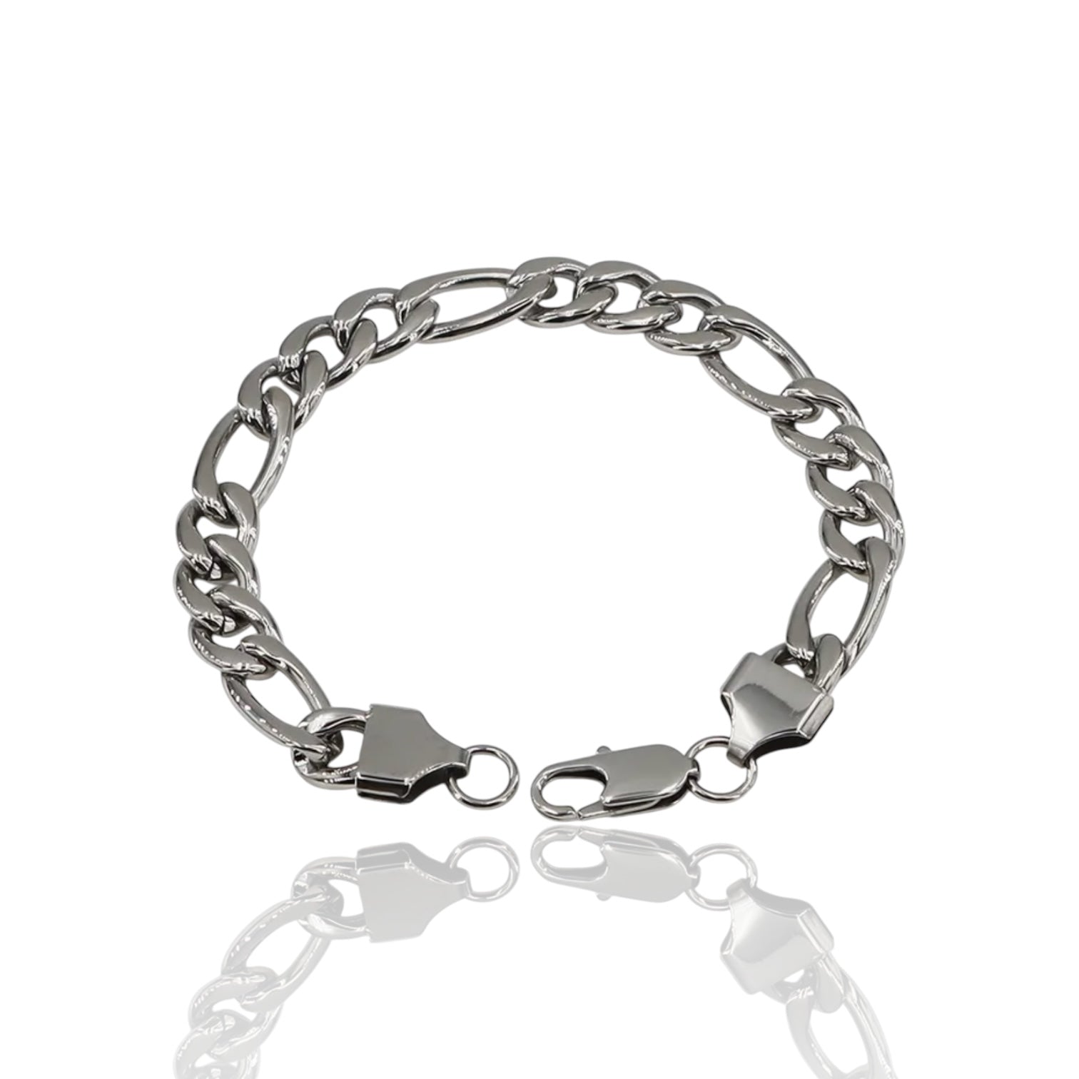 SILVER FIGARO BRACELET