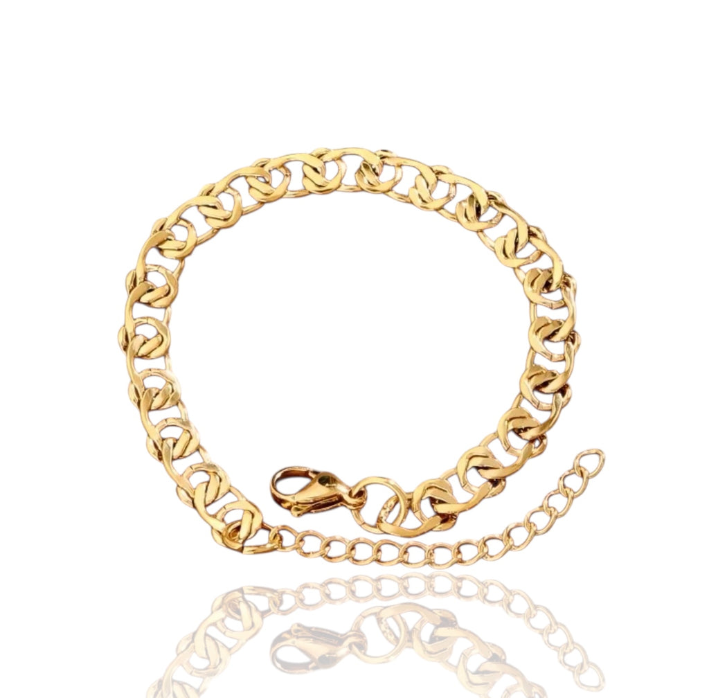 Hooked Bracelet – Stainless Steel Chain Bracelet