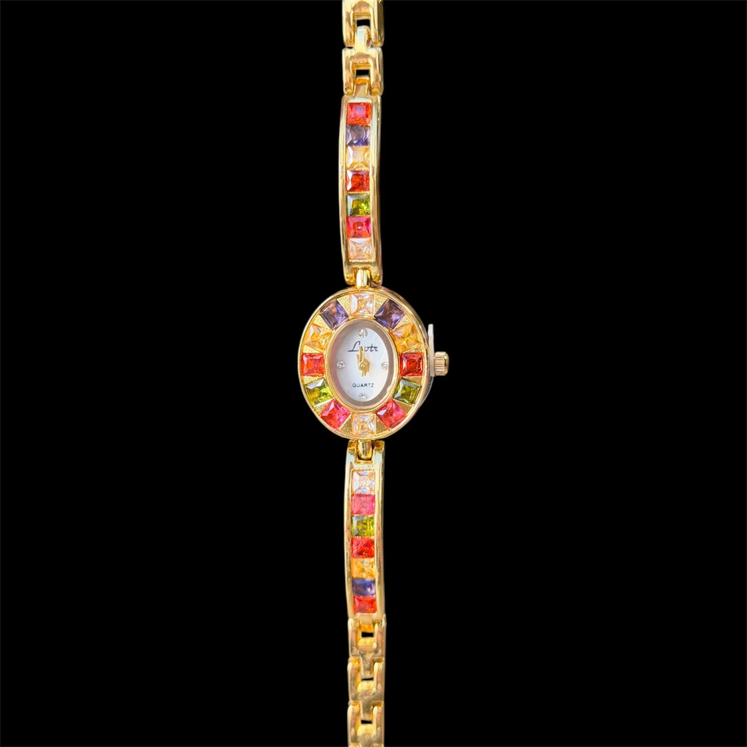 CRYSTAL VINTAGE WATCH