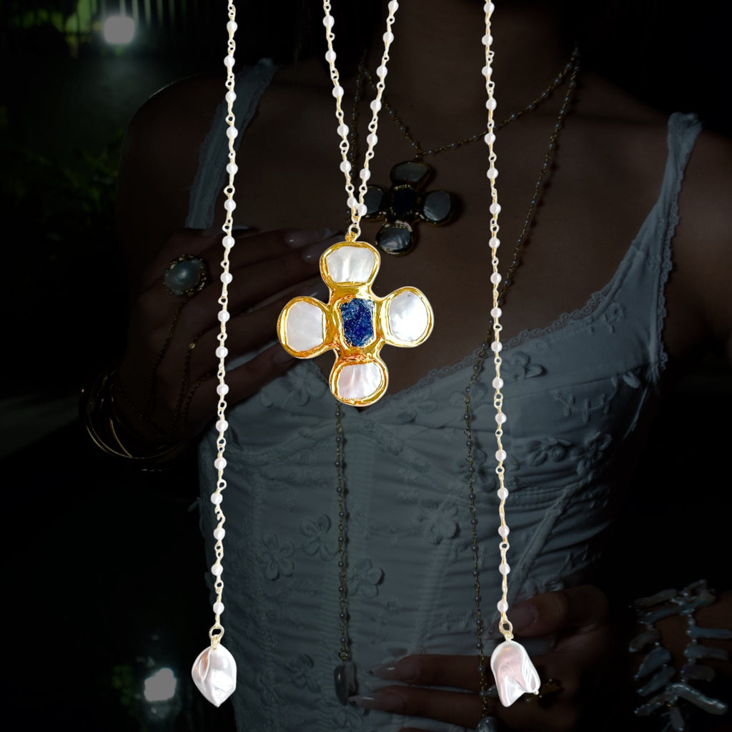 AMALFI COAST PEARL NECKLACE