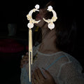 ASYMMETRICAL NERINA PEARL EARRINGS