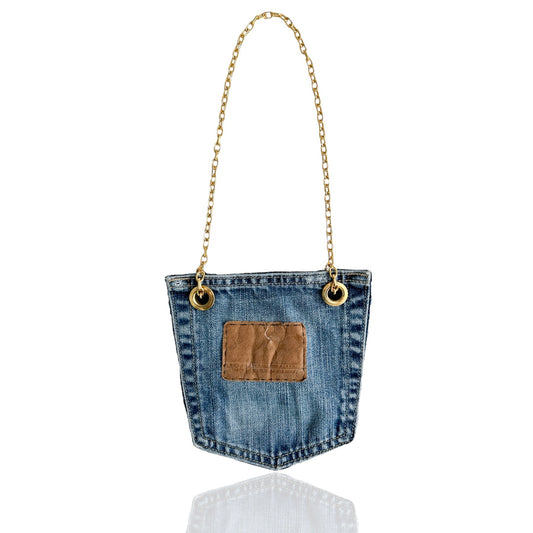 DENIM POCKET PURSE